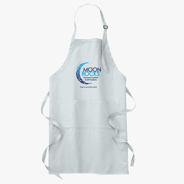 Full-Length Apron with Pockets Thumbnail